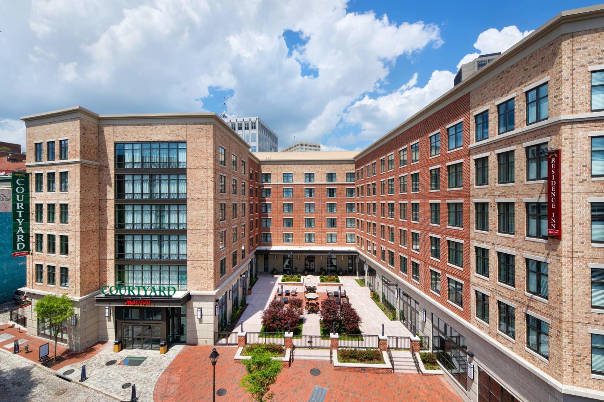 Hotel Courtyard By Marriott Richmond Downtown Exterior foto